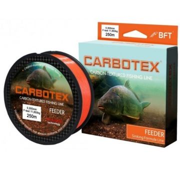 Fir Carbotex Feeder Orange 250m (Diametru fir: 0.21 mm)