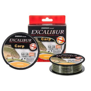 Fir EnergoTeam Excalibur Carp Camou, 300m (Diametru fir: 0.16 mm)