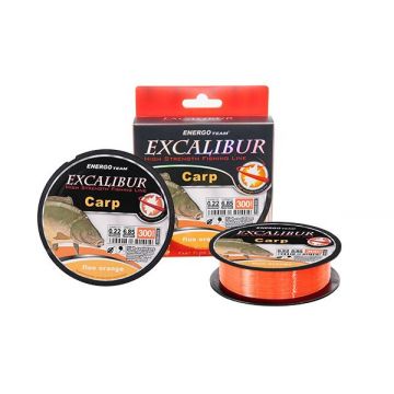 Fir EnergoTeam Excalibur Carp Fluo Orange 300m (Diametru fir: 0.20 mm)