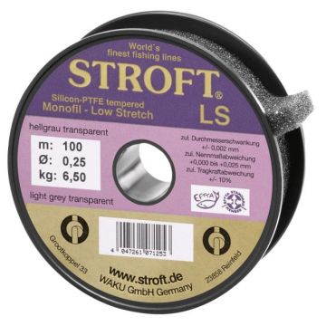 Fir gri transparent LS 100m Stroft (Diametru fir: 0.10 mm)