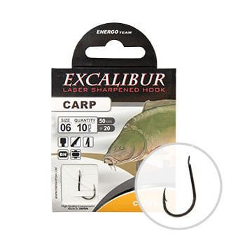 Carlige legate Excalibur Carp Classic BN (Marime Carlige: Nr. 6)