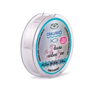 Fir Cralusso FluoroCarbon, 30+10 m (Diametru fir: 0.18 mm)