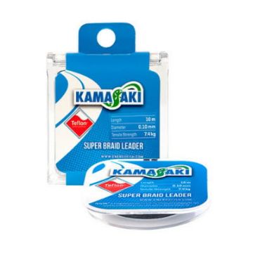 Fir Kamasaki Super Braid Leader, 10 m (Diametru fir: 0.20 mm)