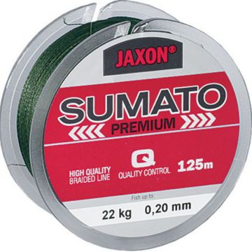 Fir textil Jaxon Sumato Premium, verde, 10m (Diametru fir: 0.12 mm)