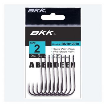 Carlige BKK Aberdeen-R Diamond, Black Nickel (Marime Carlige: Nr. 1)