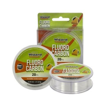 Fir Wizard Fluorocarbon, transparent, 20m (Diametru fir: 0.40 mm)