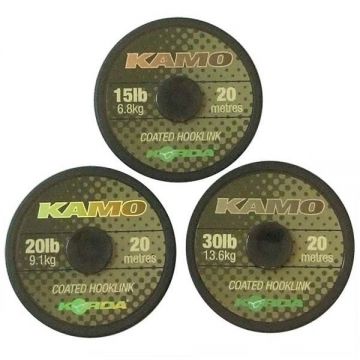 Fir Textil Kamo Coated 20m Korda (Rezistenta: 15 lbs)