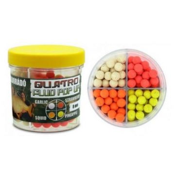 Boiles Haldorado Quatro Fluo Pop Up, 50 g (Marime: 8 mm)