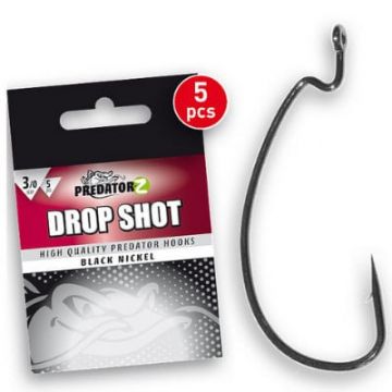 Carlige Carp Zoom Predator-Z Drop Shot, 5 bc (Marime Carlige: Nr. 1/0)