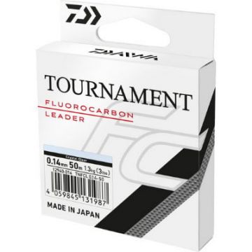 Fir Daiwa Tournament Fluorocarbon Leader, 50m (Diametru fir: 0.14 mm)