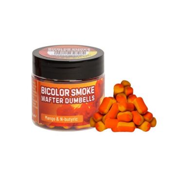 Pop up Bicolor Smoke Wafter Dumbells Benzar Mix, 12x8 mm, 30ml (Aroma: Usturoi - Squid)