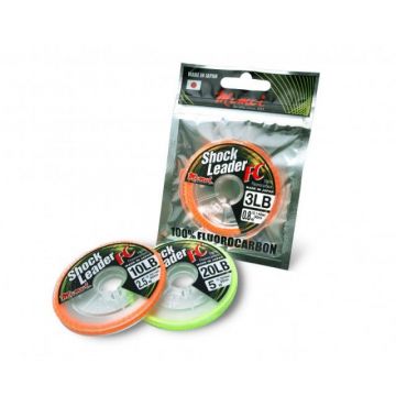 Fir Momoi Shock Leader Fluorocarbon, transparent, 30m (Diametru fir: 0.21 mm)