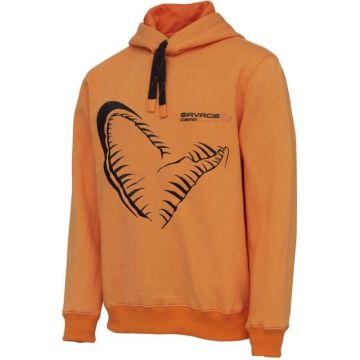 Hanorac Savage Gear Mega Jaw Sun Orange (Marime: XL)