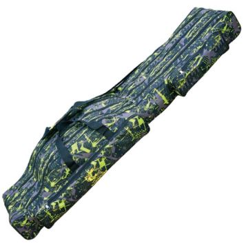 Husa lansete Baracuda B47, camuflaj, 4 compartimente, 150cm