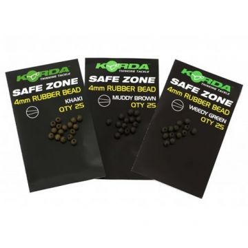 Opritor cauciuc protectie nod maro D=5mm Korda