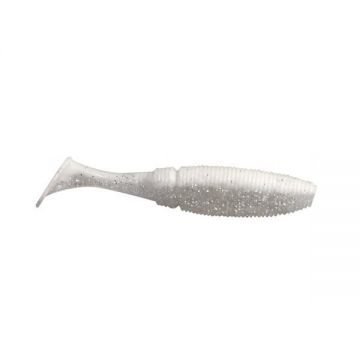 Shad Power Shad Dual White Ghost 10cm, 8buc/plic Rapture