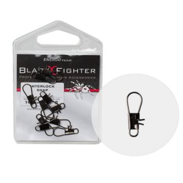 Agrafa EnergoTeam Black Fighter BS, 10 buc (Marime Agrafa: 1)