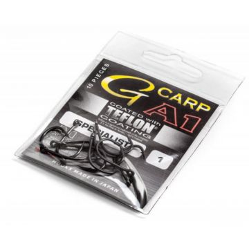 Carlige Gamakatsu A1 G-Carp Specialist, 10buc (Marime Carlige: Nr. 4)