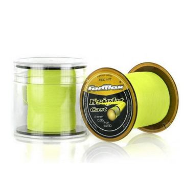 Fir Formax Bright Cast, Yellow Fluo, 600m (Diametru fir: 0.35 mm)