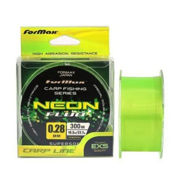 Fir Formax Carp Neon Fluo, 300m (Diametru fir: 0.25 mm)