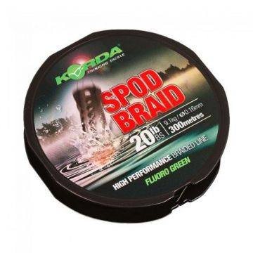 Fir textil Spod Braid Verde 0,16/ 9,1kg / 300m Korda