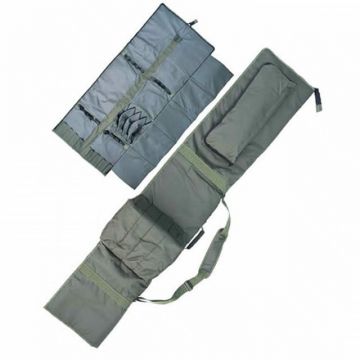 Husa crap pentru 4 lansete 190x40cm 3.60m C1-T Baracuda