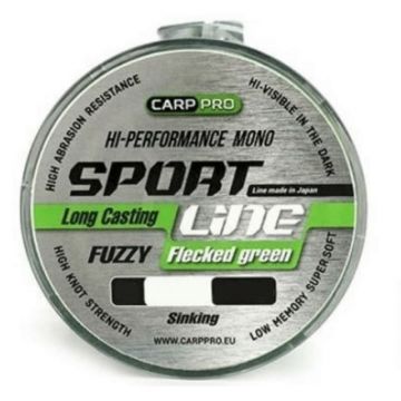 Fir Carp Pro Long Casting Fuzzy Flecked, verde, 300m (Diametru fir: 0.31 mm)