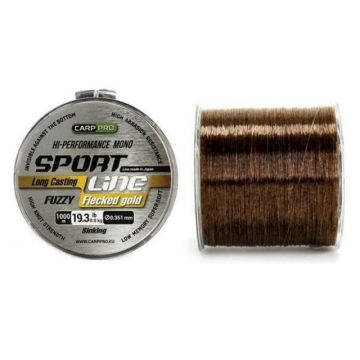 Fir Carp Pro Long Casting Fuzzy, Maro, 1000m (Diametru fir: 0.28 mm)