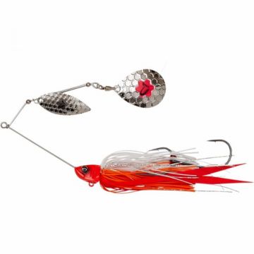 Spinnerbait Savage Gear Da Bush, Red Head Silver, 21g