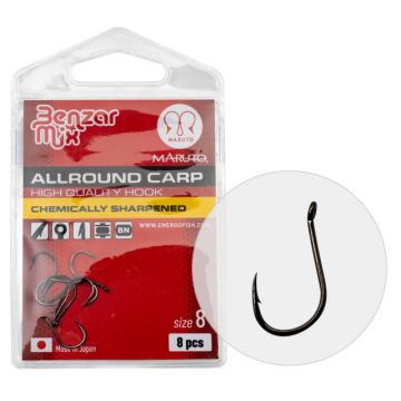 Carlige Benzar Allround Carp (Marime: 1/0)