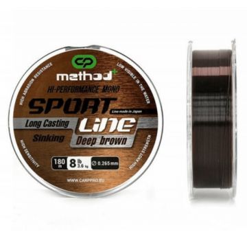 Fir Carp Pro CP Method, Deep Brown, 180m (Diametru fir: 0.20 mm)