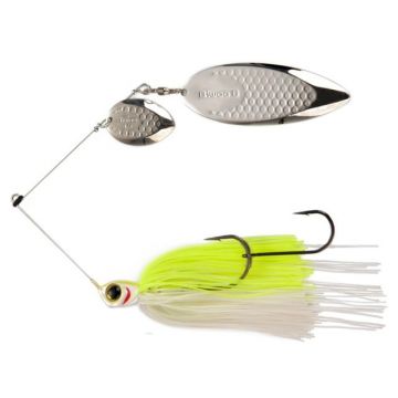 Spinnerbait Biwaa Dogon, White Chart, 21g