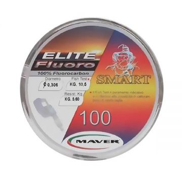 Fir Fluorocarbon Smart Elite, 100m Maver (Diametru fir: 0.13 mm)