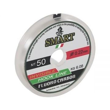 Fir Fluorocarbon Smart, 50m Maver (Diametru fir: 0.10 mm)