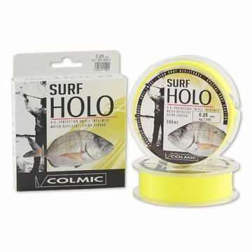 Fir monofilament Colmic Holo Surf Fluo 300m (Diametru fir: 0.14 mm)