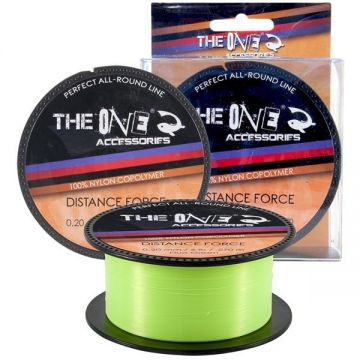 Fir Monofilament Distance Force Verde 270m The One (Diametru fir: 0.18 mm)