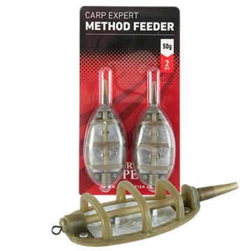 Set cosulet method feeder CARP EXPERT (Greutate plumb: 60g)