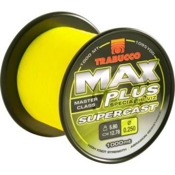 Fir monofilament Trabucco, Max Plus Line Supercast, 1000m (Diametru fir: 0.20 mm)