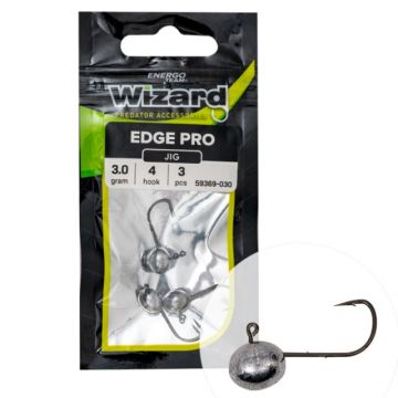 Cap de Jig Wizard Edge Pro, 3buc (Greutate jig: 2.5 g)