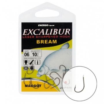 Carlige Excalibur Bream Maggot NS (Marime Carlige: Nr. 10)