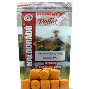 Pelete solubile Haldorado FermentX, 80g, 12mm (Aroma: N-Butyric + Betaina)