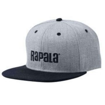 Sapca Rapala Flat Brim Cap, negru-gri