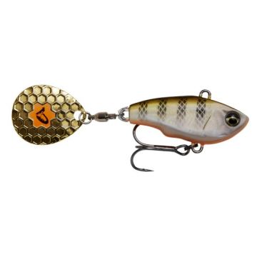 Vobler Savage Gear Fat Tail NL, Culoare Lemon Back Flash, 5.5cm, 6.5g