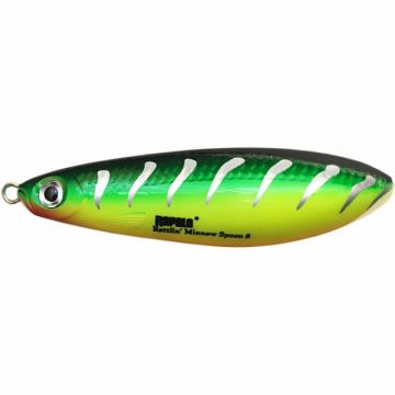 Lingurita Oscilanta Rapala Rattlin' Minnow Spoon, culoare FRB, 8cm, 16g