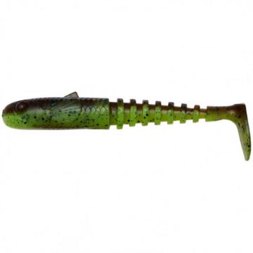 Shad Savage Gear Gobster, culoare Chartreuse Pumpkin, 7.5cm, 5g, 5buc