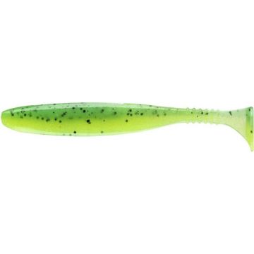 Shad Daiwa Tournament D.Fin UV Chartreuse Tiger, 10cm, 7buc