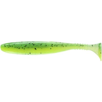 Shad Daiwa Tournament D.Fin UV, Chartreuse Tiger, 12.5cm, 5buc