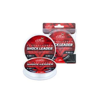 Fir Carp Expert Fluorocarbon Shock Leader, 5x15m (Diametru fir: 0.20 mm)