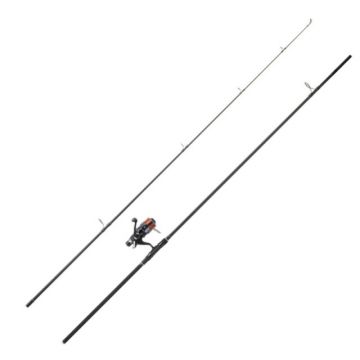 Kit Daiwa lanseta D-Carp 3.60m, 3lbs cu mulineta si fir