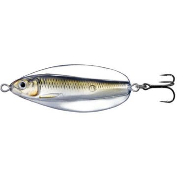 Lingurita oscilanta Livetarget Erratic Shiner, culoare Silver-Bronze, 5cm, 7g